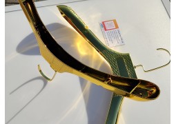 Вішалка-плечики з широким плечем 39,5х4,3см (позолочені)